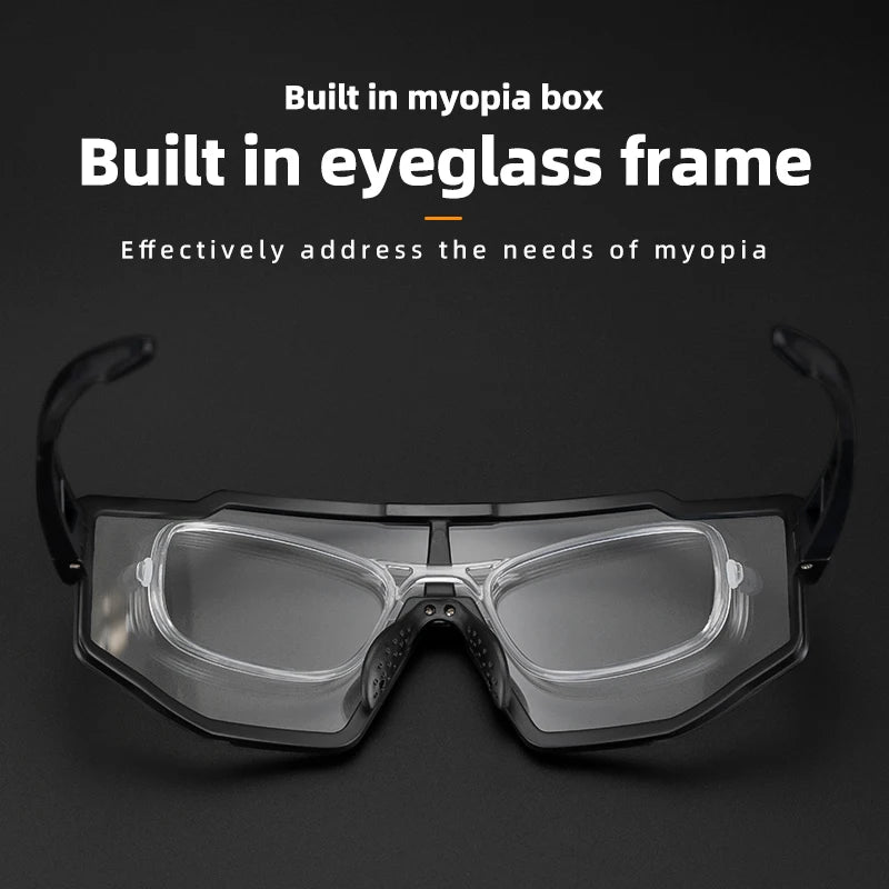 ROCKBROS Photochromic Cycling Glasses Bicycle Polarized Glasses Sports Unisex Sunglasses MTB Road Bike Eyewear Protection Goggle