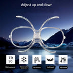 Prescription Ski Goggles Rx Insert Ski Goggles Insert Adapter Professional Transparent Flexible Bendable Goggles Accessories