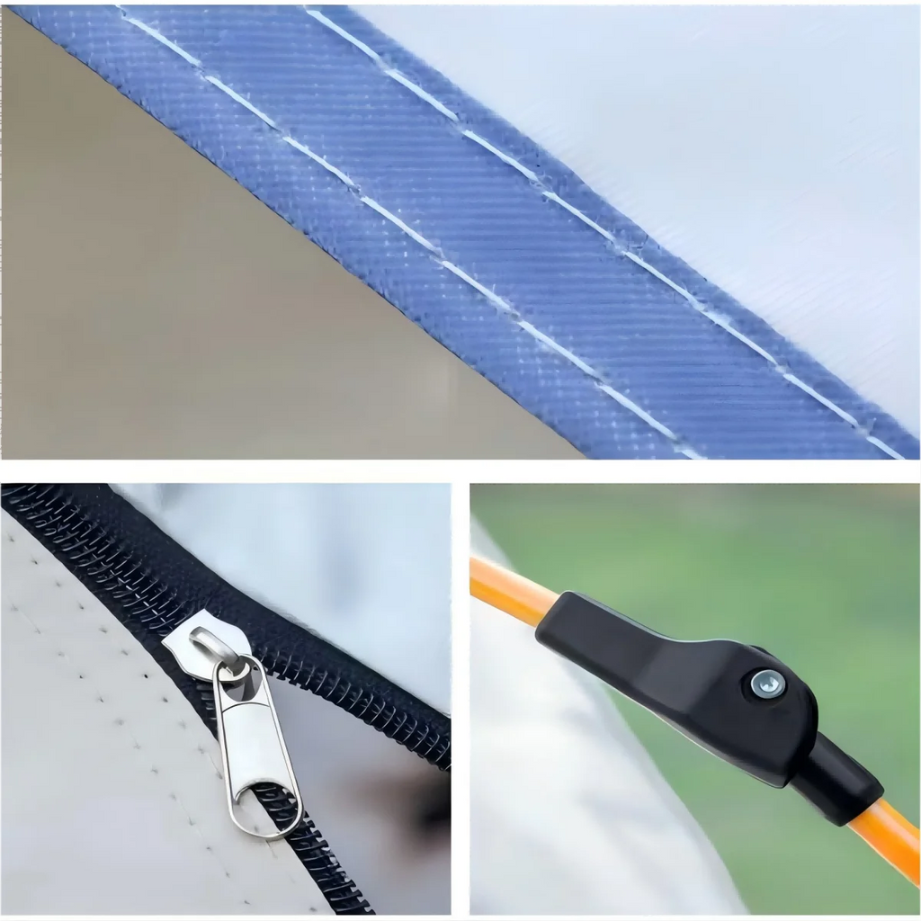 Outdoor shelter Sunshade 
Travel Camping Tent,
4 person waterproof mountaineering