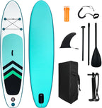 Inflatable Stand Up Paddle Board 
(6’’ Thick) with Premium SUP Accessories&Bag,
Bottom Fin for Paddling,Surf Control,