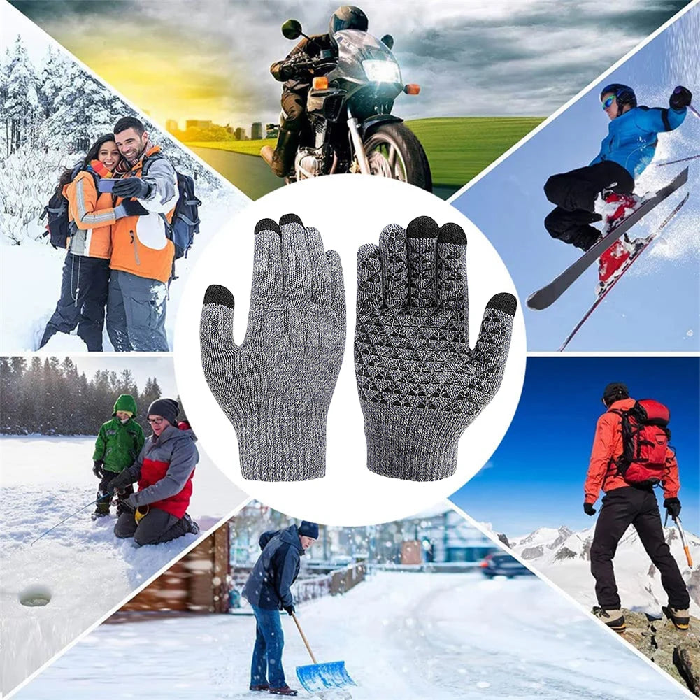Winter Electric Heated Touch Screen Gloves 
for Outdoor Activities 
like Skiing ,Riding ,Camping and Mountaineering