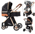 Portable Baby Stroller 2-in-1
Pram Foldable Pushchair Lightweight Travel System
 Buggy Newborn New Model Carriage