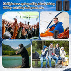 Adult Sleeping Bag with Sleeves and Hood, 74-Inch Long, 0
 Degree Cold Weather Insulated Sleeping Bag for Extreme Cold Weather