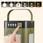 Rechargeable Lantern , Power Bank Solar.   
Camping , Portable,
Flashlight ,LED Tent Light for Camping ,  Hiking  , Fishing