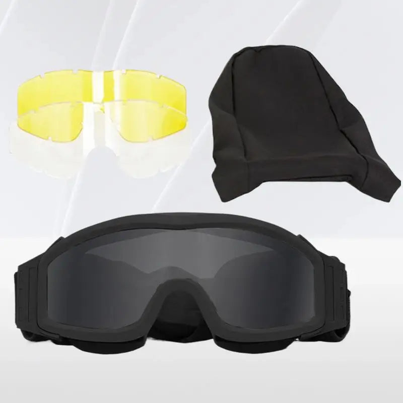 Motocross Goggles Windproof Biking Riding Goggles Anti-Fog Motorcycle Safety Goggles Professional Motocross Racing Goggles For
