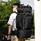 110L Large Capacity Outdoor Backpack Sports Travel  Frame Hiking Bag