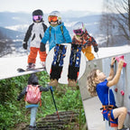 Outdoor Waterproof Snow Gaiter Outdoor Adjustable Snow Shoes Cover Windproof Sand Prevention Children's Outdoor Leg Covers For