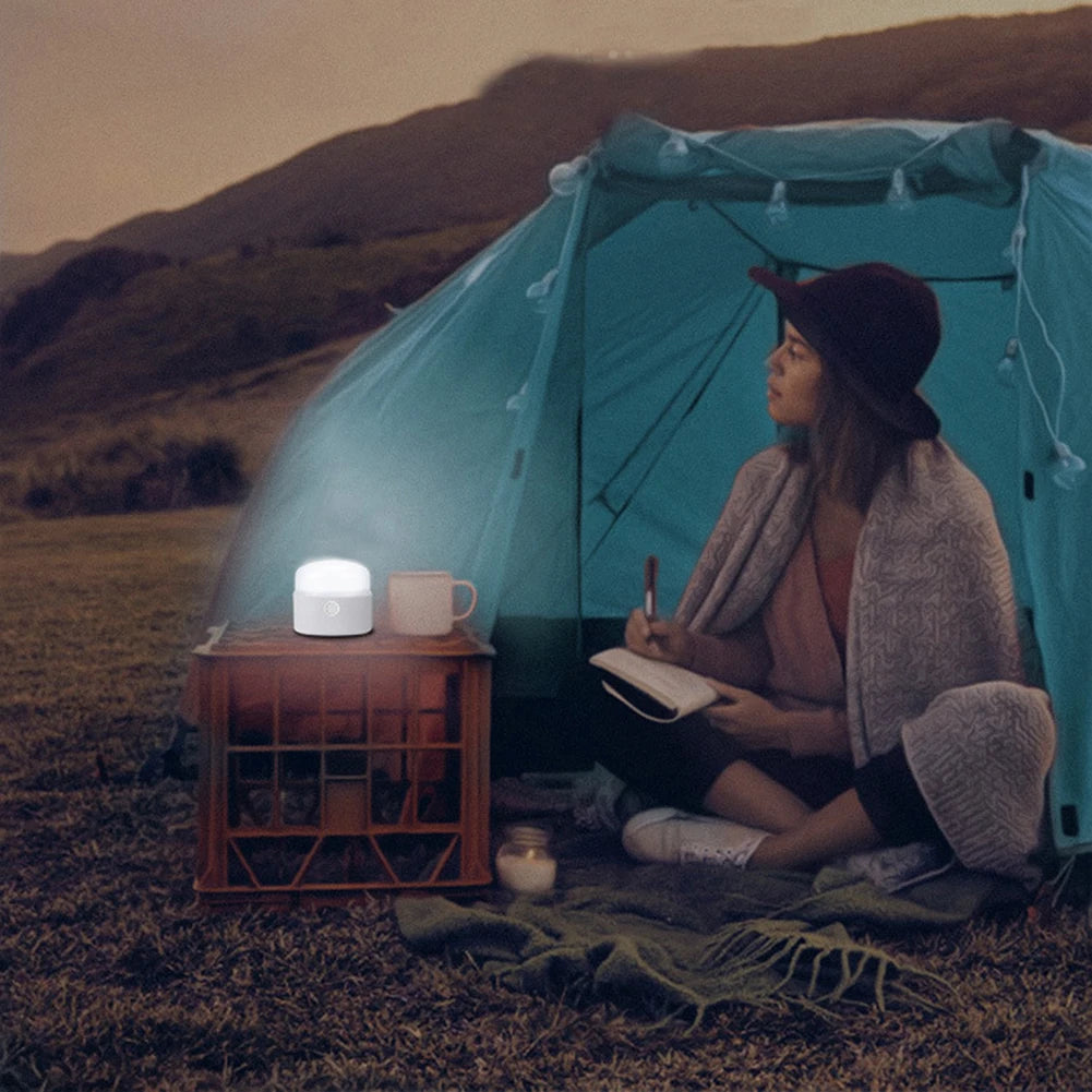 Led Emergency Camping Light 
Portable Tent Hanging Lamp
Rechargeable Night Light Lantern Adjustable for Hiking ,Fishing ,Outdoor
Charges w USB