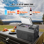SucceBuy 37QT Portable Car Refrigerator with Ice Making Function 
12 Volt Car Refrigerator Fridge Single Zone Portable Freezer