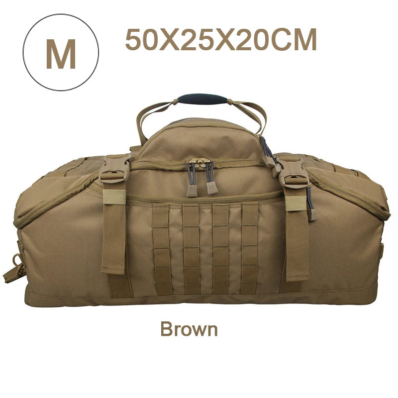 40L 60L 80L Waterproof Travel Bags Large Capacity  Men Duffel Bag