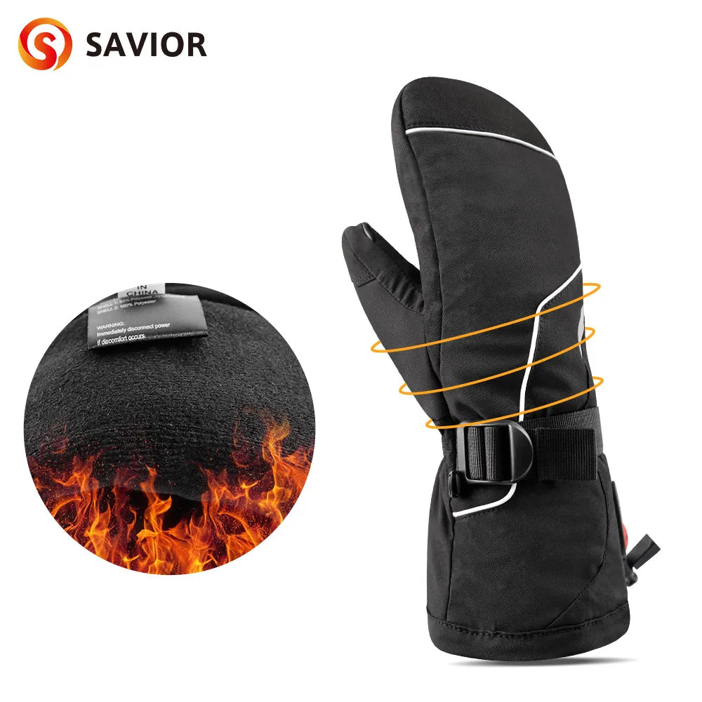 Winter Gloves 3M Cotton Heating Hand Warmer 
Electric Thermal Gloves
Waterproof--  Snowboard , Cycling , Motorcycle,  Bicycle and Ski Outdoor