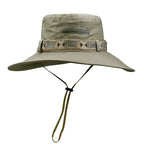 Sun shading hat, with chin strap