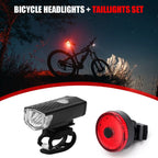 Bike Tail & Headlight           Rear Light Rechargeable 
Front Light 3 Modes           LED Riding Warning Light for Outdoor Cycling