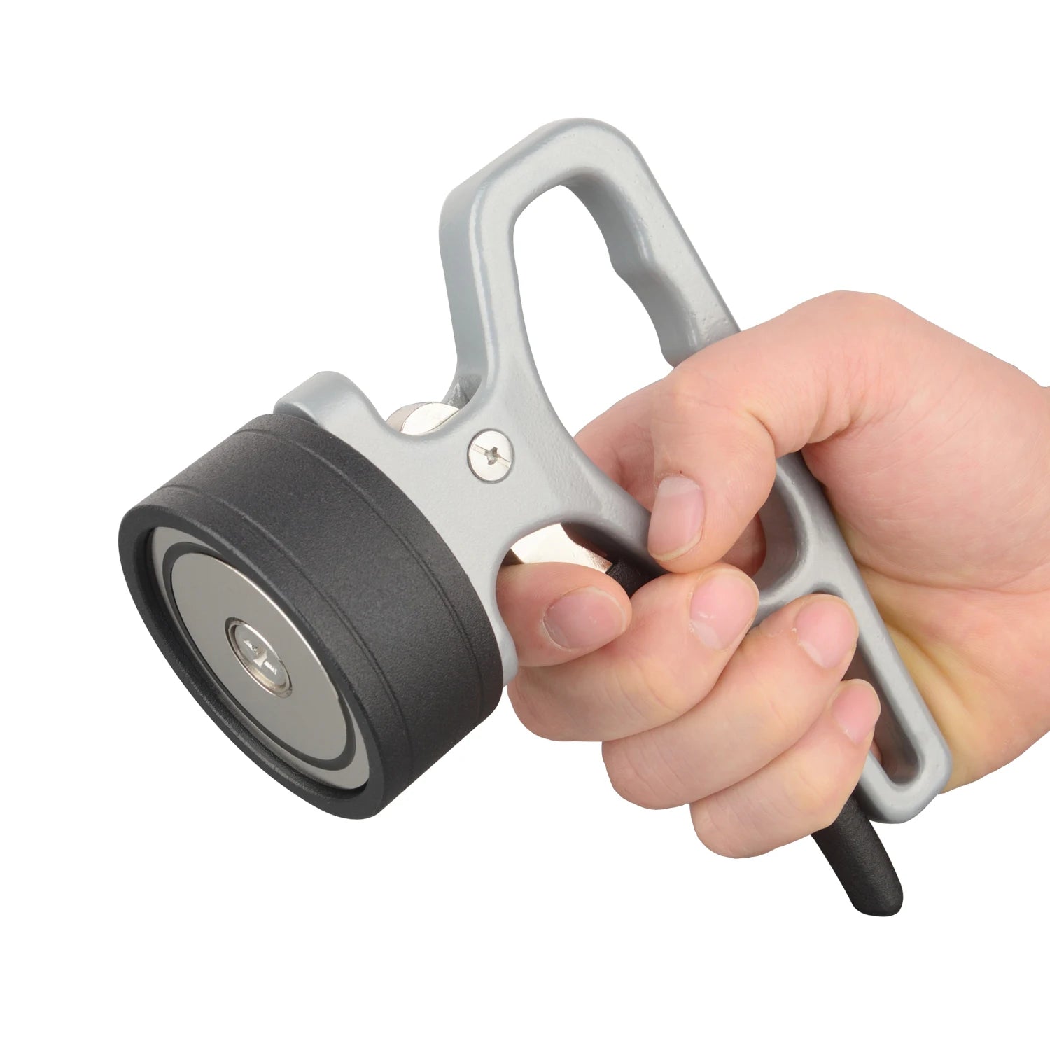 Heavy Duty!  Strong! Magnetic 
Pickup Tool. Lifting, Quick Release,  
Portable Material  Collector Ergonomic Handle  Iron Plate