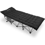 Double Layer Portable Camping Cot with Carry Bag - Ideal for Outdoor, Beach, and Travel