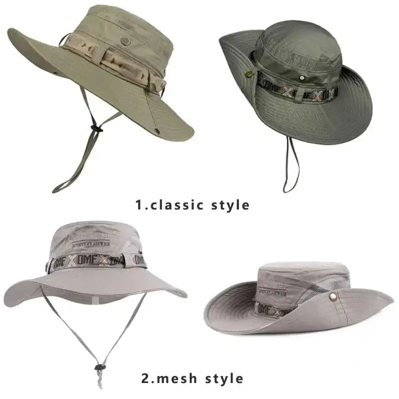 Sun shading hat, with chin strap