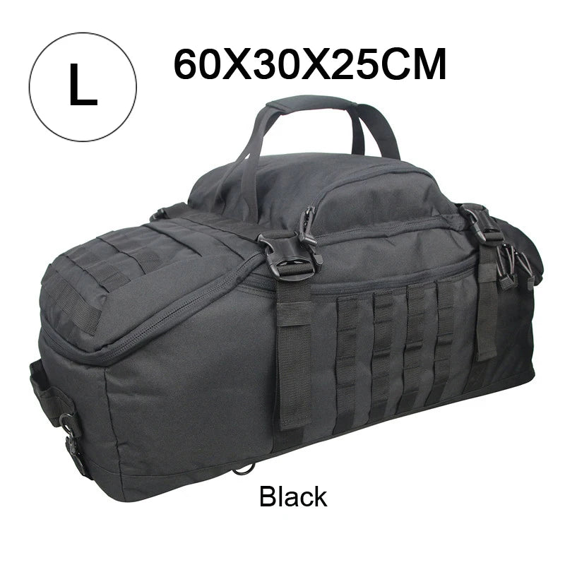 40L 60L 80L Waterproof Travel Bags Large Capacity  Men Duffel Bag