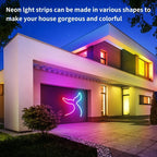 Neon LED Rope Lights 
For any dining or bed room 
Flexible LED Light configuration With Remote And APP Control