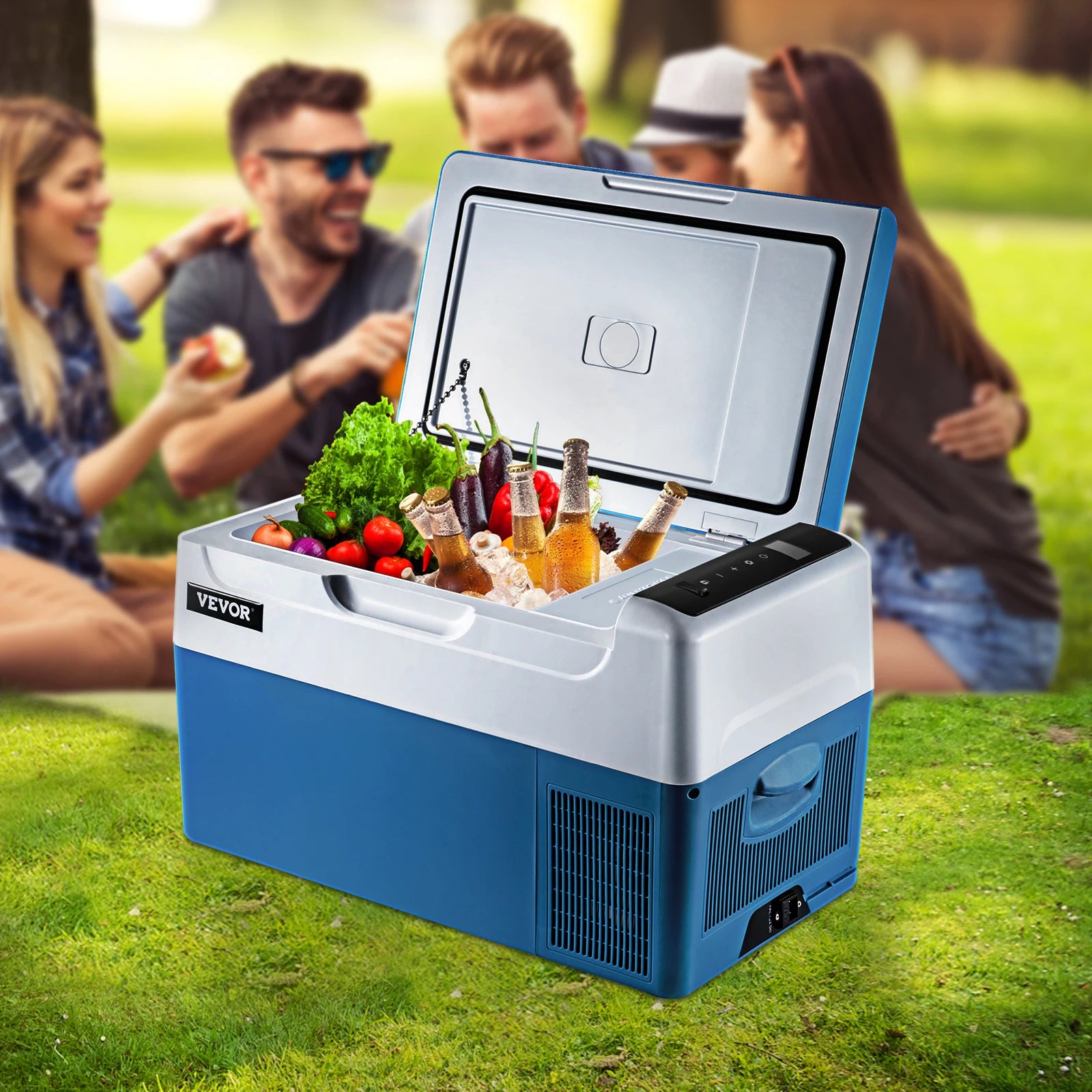Succebuy 12V Portable Refrigerator, 
App Control(-4℉~68℉) Car  Electric Compressor Cooler