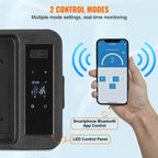 SucceBuy 8L Car Refrigerator , 
Car Armrest  Single Zone Freezer
 -4℉-68℉ Adjustable Range 12/24V DC and Cooler