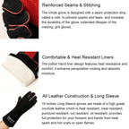 ARCCAPTAIN 16inch Welding Gloves Multifunctional 
Heat Resistant Mig/Stick/Tig Welder