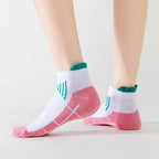 6 Pairs of Women's Sports Compression Socks -
Low-top-- Breathable-- Moisture-wicking, 
Suitable for Running and Outdoor Sports