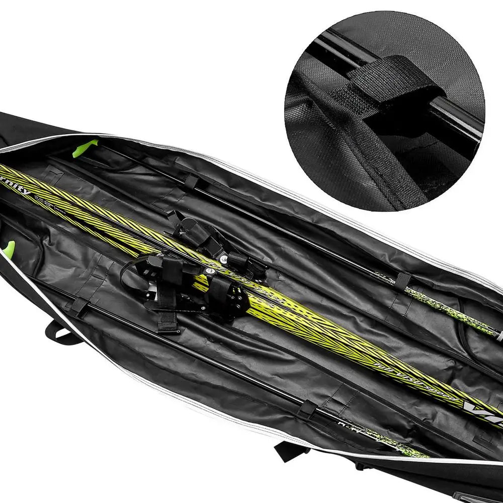 Ski Carrying Bag 600D Water-Resistant  With Top Handle Portable Skiing Container Tool For Board Bindings Boots