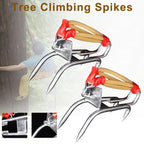 Tree Climbing Tool carbon steel Climbing Tree Shoes Pole Climbing Spikes For Hunting Observation Picking Fruit Climbing Tool