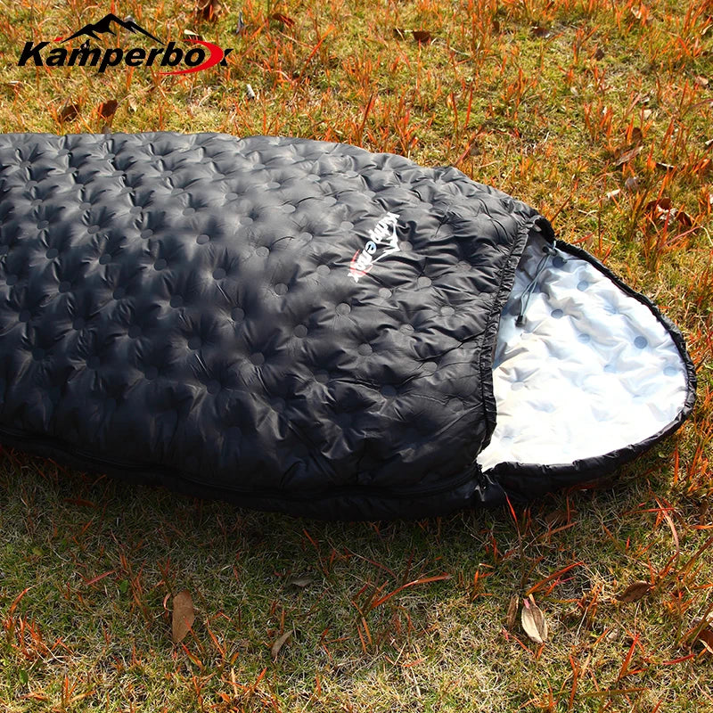 Kamperbox Down Sleeping Bag Camping 
3 Season  Lightweight  Bubble Air 2