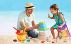 35pcs Beach Toys Summer Outdoor Games 
Sand Play Plastic Bucket,   Watering Bottle,   Shovels Kids Beach Water Game Toys gifts