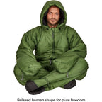 Warm Lightweight Sleeping Bag with Legs and Arms, 
Thinsulate Filling for Small Pack Size, Ideal for Outdoor Adventures