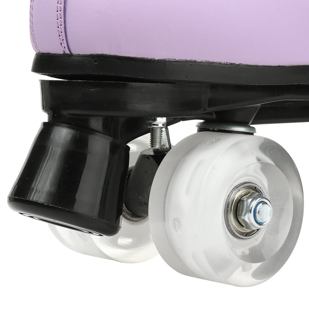 2025 Double-Row Roller Skate Shoes  
4 Wheels Skates For Women Men Outdoor Sport Skating Training Quad Sneakers Size 34 35 36-45
