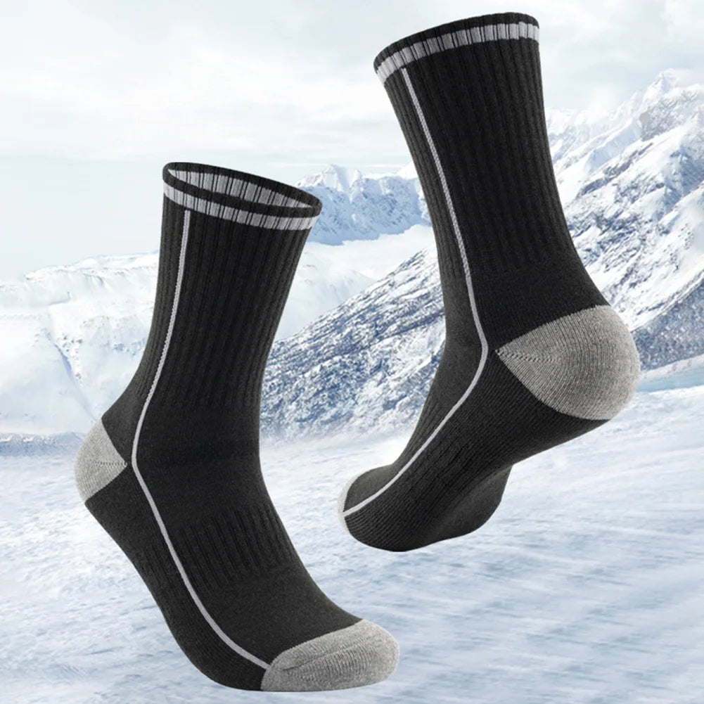 Wool Hiking Socks 
Thick- Warm for Men Women 
Skiing Snowboarding Hiking Outdoor