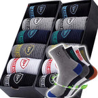 5/10 pairs Breathable Men's Basketball Crew Socks
 for Spring and Fall
 Sweat Absorption Deodorant Sports Stockings