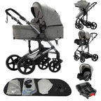 Stroller,Baby stroller,baby accessories,baby cars,Stroller 3 in 1,Convertible Bassinet Push,Light stroller,2 in 1 Baby Stroller,