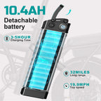 Adult Electric Bike, 20 MPH,    560W Motor,48V Removable Battery,
14inch Folding Maximum 32 Miles,1Year Warranty Ebike