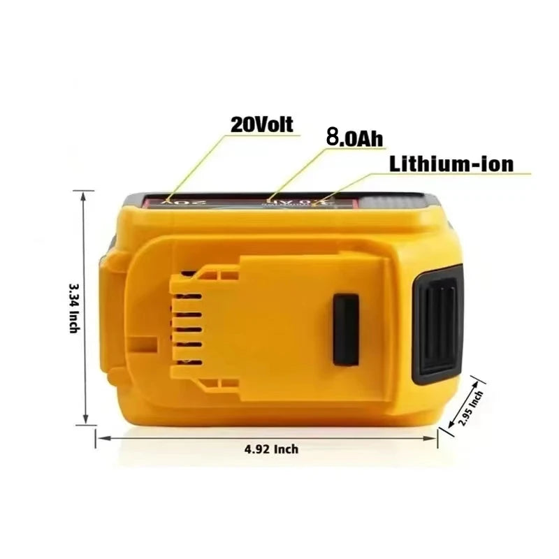 3/4/5/8Inch Led Light Portable Spotlights Cordless.
Outdoor Work ,Fishing,  Handheld Emergency  Fit Dewalt 18V Battery