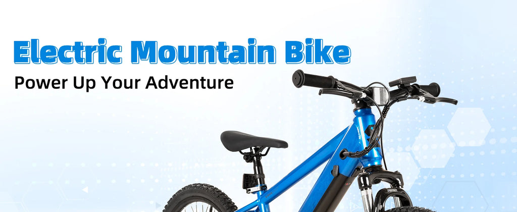 JOYSTAR Electric Bike for Kids Teens Ages 7+ 
with 250W Motor, 15 Miles 15MPH 
Mountain