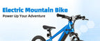 JOYSTAR Electric Bike for Kids Teens Ages 7+ 
with 250W Motor, 15 Miles 15MPH 
Mountain