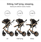 Stroller,Baby stroller,baby accessories,baby cars,Stroller 3 in 1,Convertible Bassinet Push,Light stroller,2 in 1 Baby Stroller,