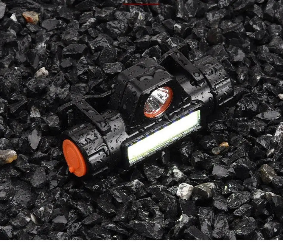 5PCS Rechargeable  LED , USB , Headlamp . 
Strong! 
Magnetic,    Powerful  Super Bright, Waterproof,  for Outdoor Fishing