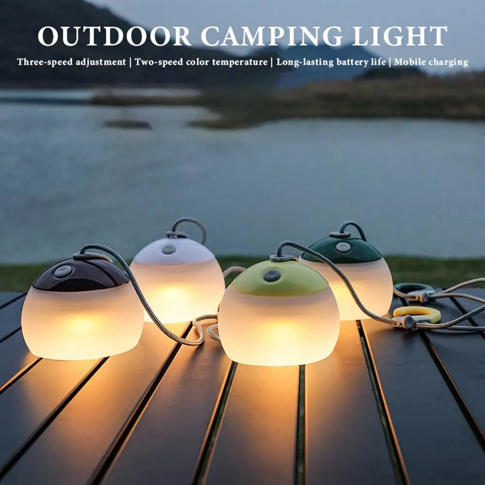 Camping Tent Light With Hook   
4 Mode Adjustable LED Light
Portable,  Outdoor Lantern  Rechargeable Lantern for Fishing ,Camping and more....