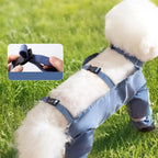 Waterproof Dog Boots With Suspenders
Adjustable Anti-Fall Pet Boots 
Dirty-Proof Pet Shoes For French Bulldog Poodle