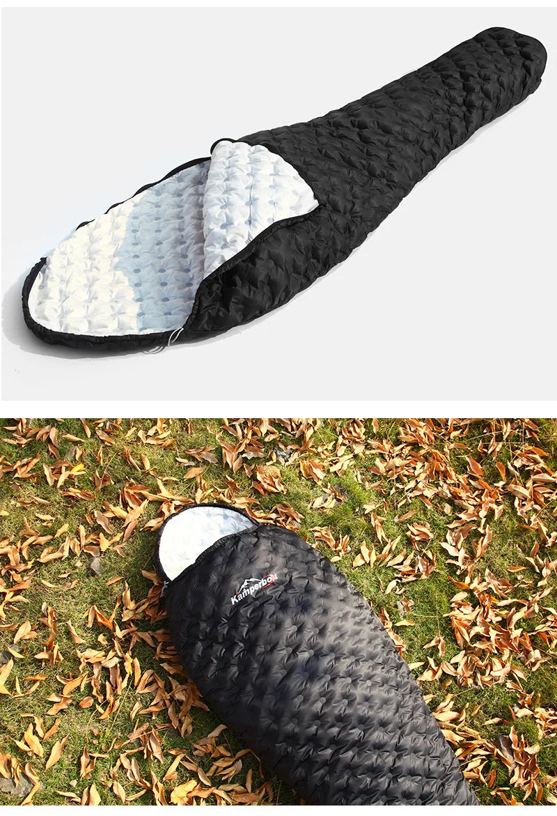Kamperbox Down Sleeping Bag Camping 
3 Season  Lightweight  Bubble Air 2