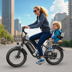 Kickwey LD20 Adult Electric Bike 1500w 32MPH 
48V20ah Mountain  20 Inch Fat Tire