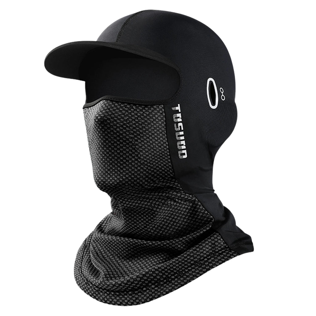 Sunscreen Face Cover Sun Hood Hat UV Protection Ice Silk Headgear For Men Women Cycling Climbing Running Motorcycle Helmets