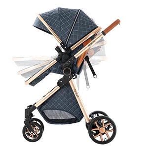Portable Baby Stroller 2-in-1
Pram Foldable Pushchair Lightweight Travel System
 Buggy Newborn New Model Carriage