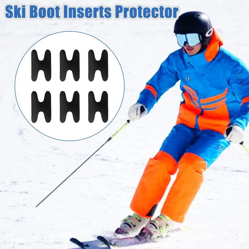 Ski Boot Inserts Snowboard Foam Fitting Padding 6x Ski   Foam Ankle Wrap Pads Ski Boot Man And Woman