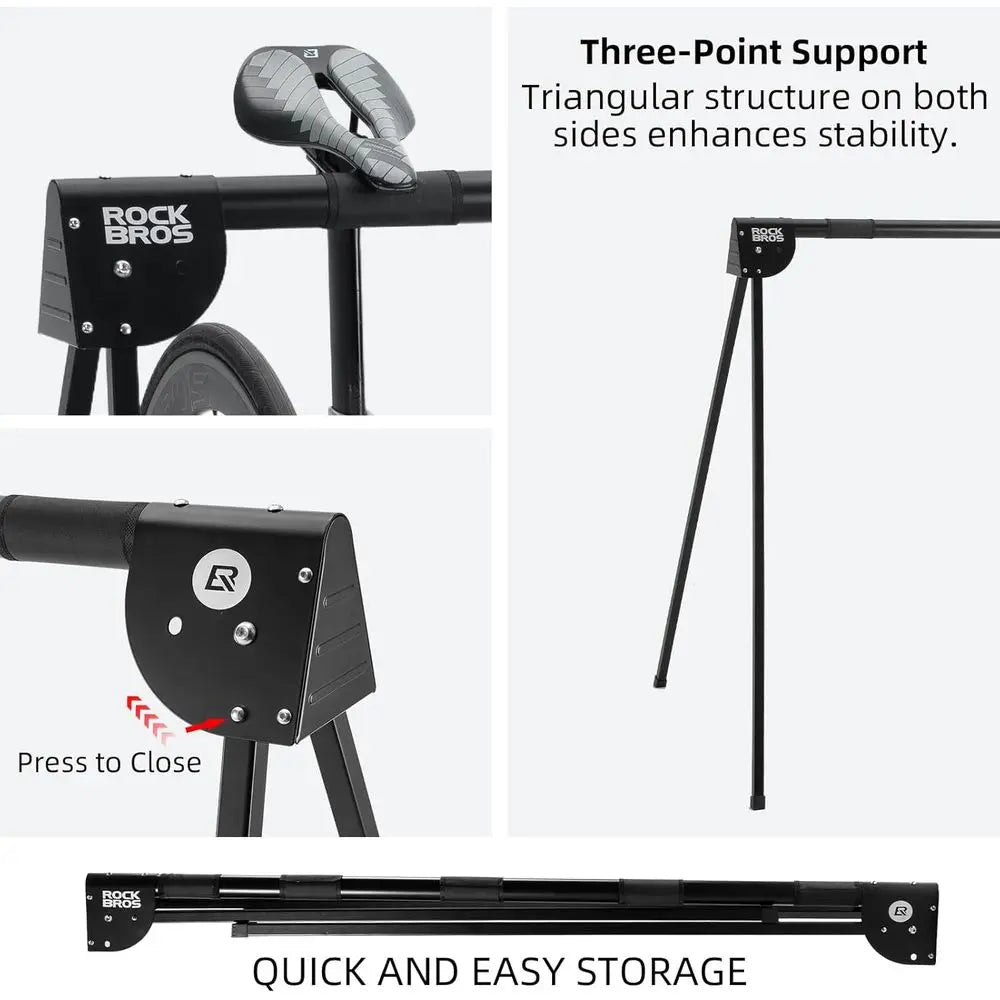 ROCKBROS Bikes Stand Rack 3/5 - Portable Storage, 
Parking ,  Indoor/Outdoor