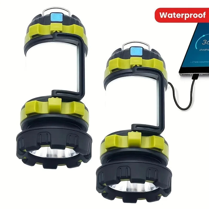 Rechargeable LED Camping Light 1000LM Lantern, Flashlight,   6 Modes 4000mAh 
Power Bank for Power Outage Hurricane Outdoor Hiking